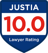 Justia Lawyer Rating - 10.0